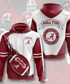 Top Best Alabama Crimson Tide 3D Hoodie 014