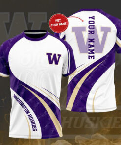 Washington Huskies 3D T shirt 03