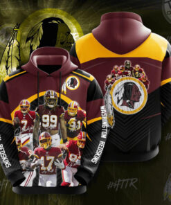 Washington Redskins 3D Hoodie 09