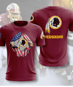 Washington Redskins 3D T shirt 02