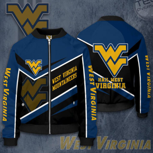 West Virginia Mountaineers 3D Bomber Jacket 01