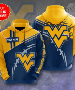 West Virginia Mountaineers 3D Hoodie 02