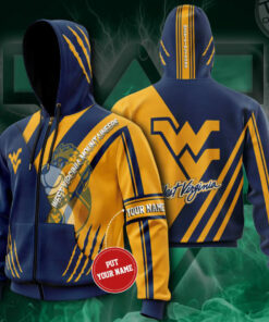 West Virginia Mountaineers 3D Hoodie 05