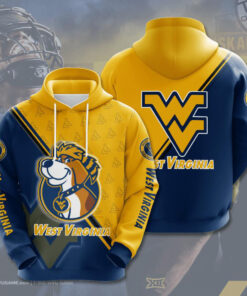 West Virginia Mountaineers 3D Hoodie 07