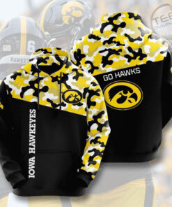iowa hawkeyes 3d hoodie 012